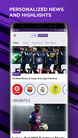 Screenshot 2: beIN SPORTS