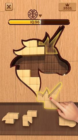 Screenshot 2: BlockPuz: Jigsaw Puzzles &Wood Block Puzzle Game