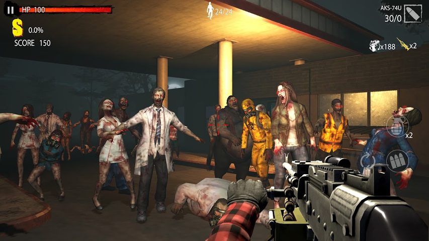 Screenshot 6: Zombie Hunter D-Day : Shooting