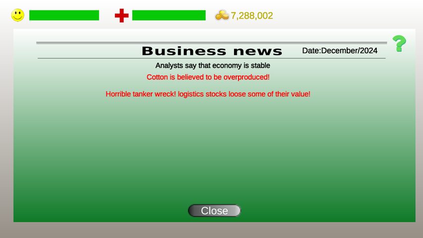 Screenshot 24: Business strategy
