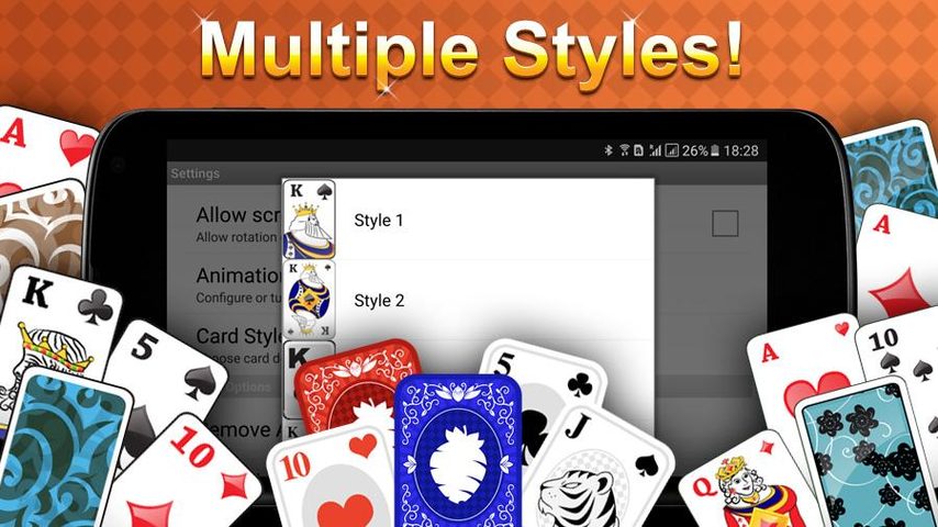 Screenshot 2: Classic Spider Solitaire