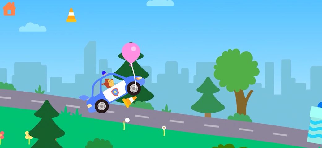 Screenshot 1: Car games for kids & toddlers! 4+