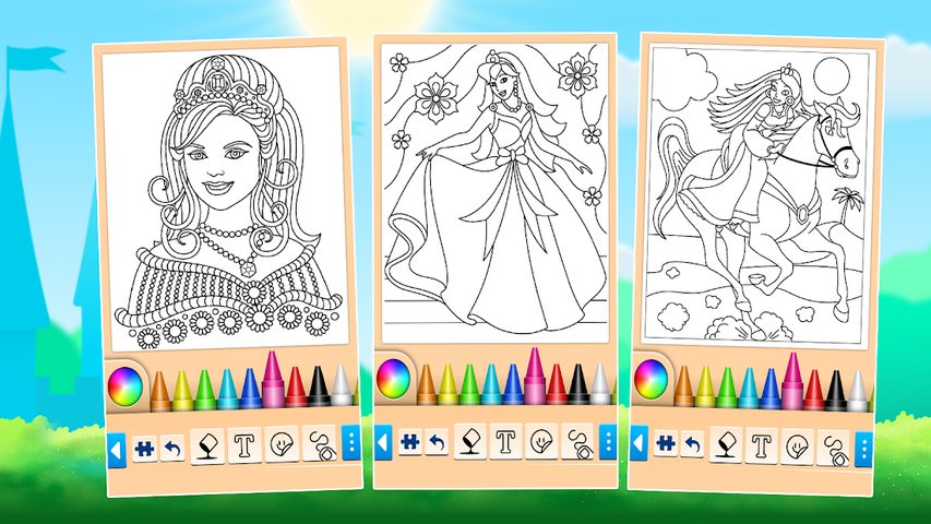 Screenshot 14: Princess Coloring Game