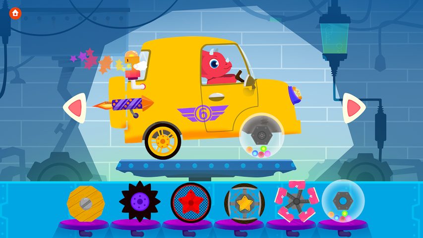 Screenshot 3: Dinosaur Car - Games for kids