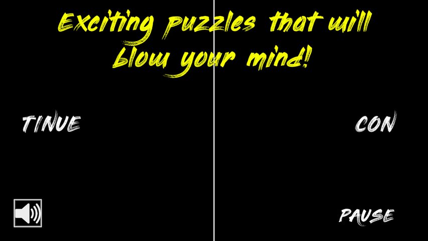 Screenshot 1: Continue - unique puzzle game
