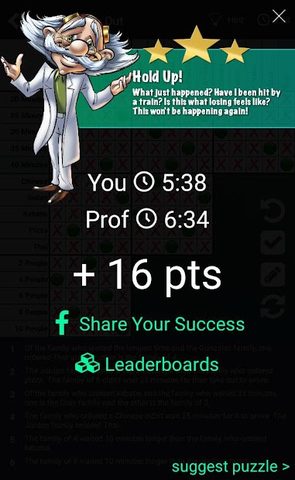 Screenshot 7: Logic Puzzles Daily - Solve Logic Grid Problems