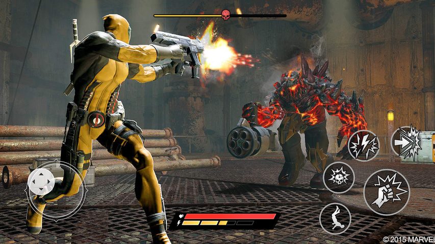 Screenshot 1: Shadow Hero: City Fighter