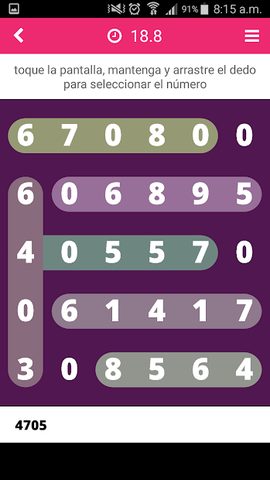 Screenshot 3: Sopa de Números