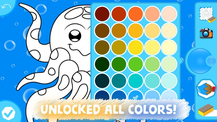 Screenshot 5: Easy coloring pages for kids
