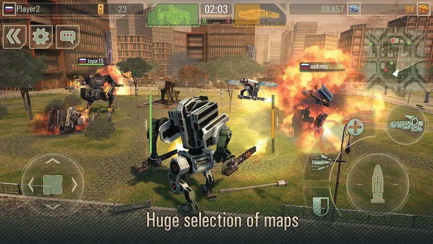 Screenshot 3: WWR: War Robots Games