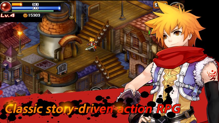 Screenshot 1: Mystic Guardian: Old School Action RPG for Free