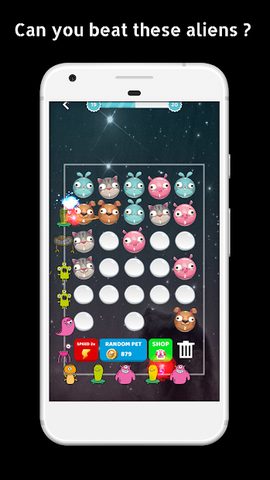 Screenshot 1: Space Animals