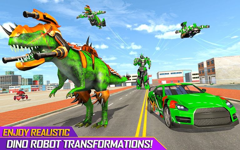 Screenshot 12: Dino Robot Games: Flying Robot