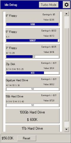 Screenshot 1: Idle Defrag