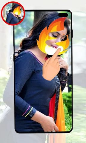 Screenshot 2: Girls Face Emoji Remover – Fac