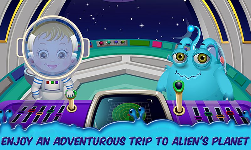Screenshot 3: Baby Hazel Alien Friend
