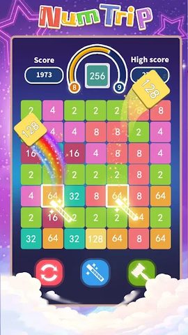 Screenshot 9: NumTrip:Merge Numbers & Block