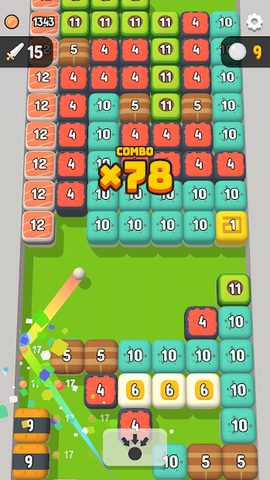 Screenshot 3: Sushi Break Dash - Infinite Brick Breaker