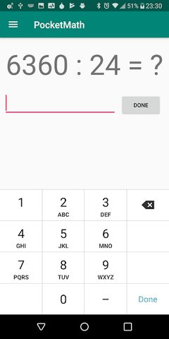 Screenshot 6: Pocket Math – Mental arithmetic trainer