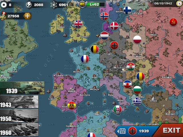 Screenshot 13: World Conqueror 3-WW2 Strategy