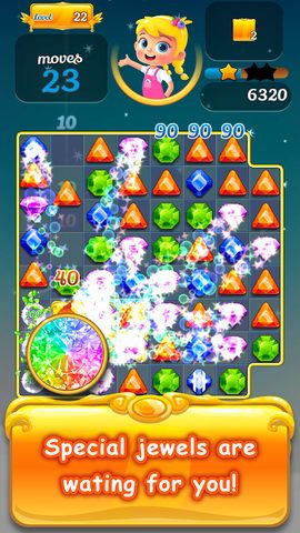 Screenshot 4: New Jewel Pop Story: Puzzle World