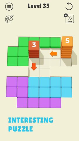 Screenshot 3: Blocks Stack Puzzle