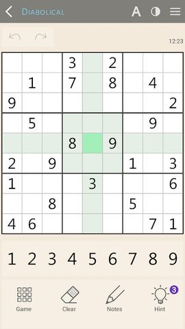 Screenshot 2: Sudoku classic