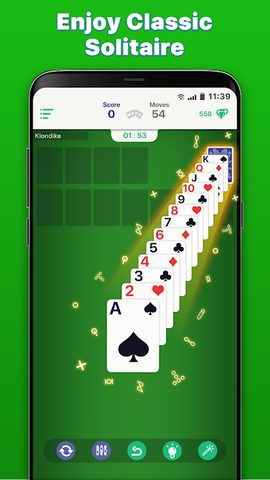 Screenshot 3: Classic Solitaire/Klondike cards game