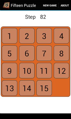 Screenshot 5: Fifteen Puzzle