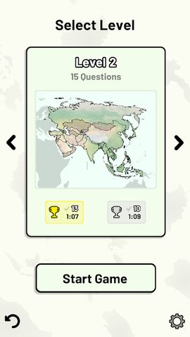 Screenshot 22: Countries of Asia Quiz