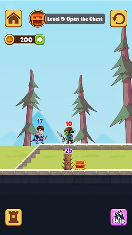 Screenshot 3: Save The Hero - Merge Puzzle