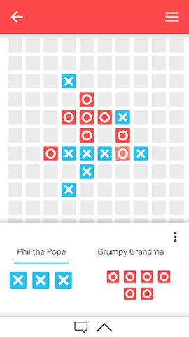 Screenshot 1: Pentapop - Online Gomoku/Five in a row