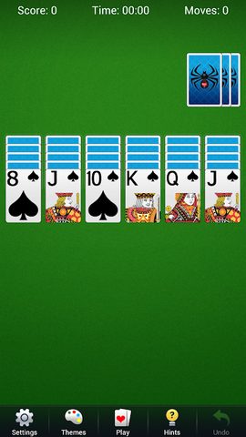 Screenshot 1: Spider Lite - Solitaire Games