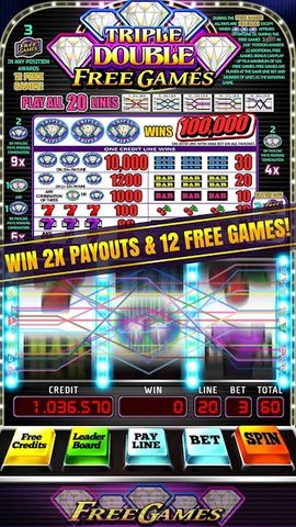 Screenshot 2: Triple Double FREE GAMES Slots