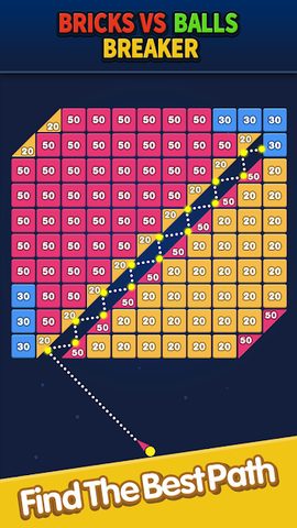 Screenshot 1: Bricks vs Balls Breaker