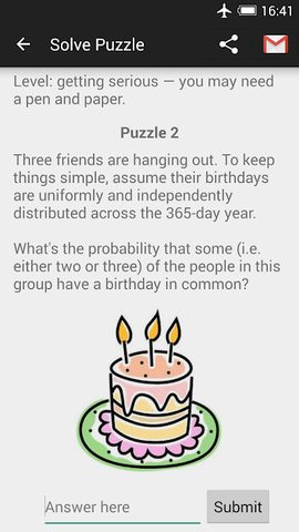 Screenshot 5: Probability Math Puzzles