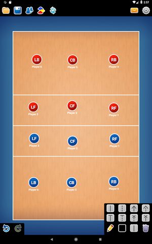 Screenshot 5: Coach Tactic Board: Volley