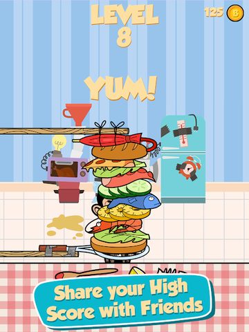 Screenshot 15: Mr Bean - Sandwich Stack