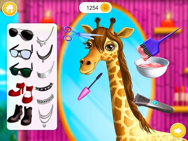 Screenshot 14: Baby Jungle Animal Hair Salon