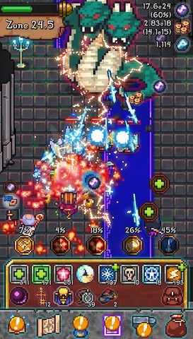 Screenshot 3: Tap Wizard: Idle Magic Quest