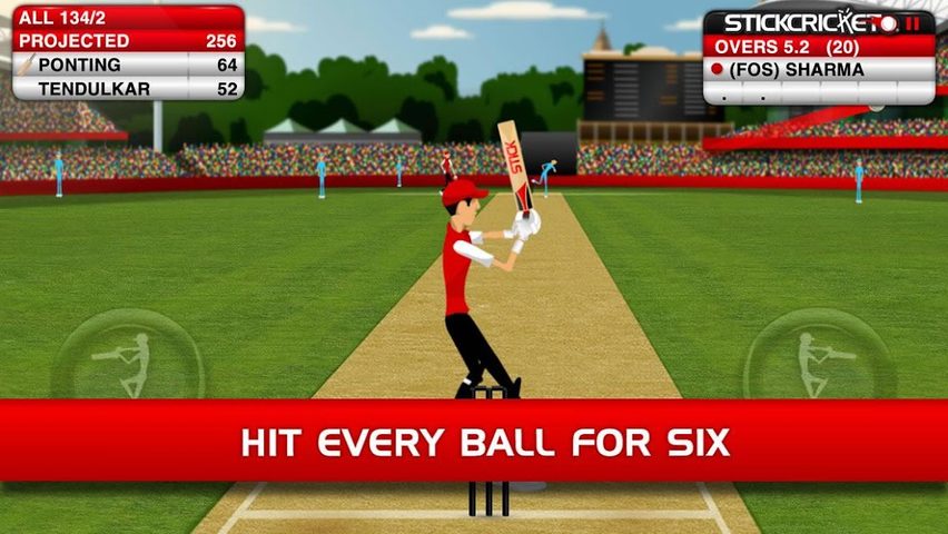 Screenshot 1: Stick Cricket Classic
