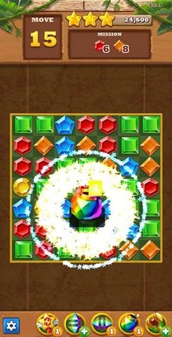 Screenshot 6: Jungle Gem Blast Jewel Game