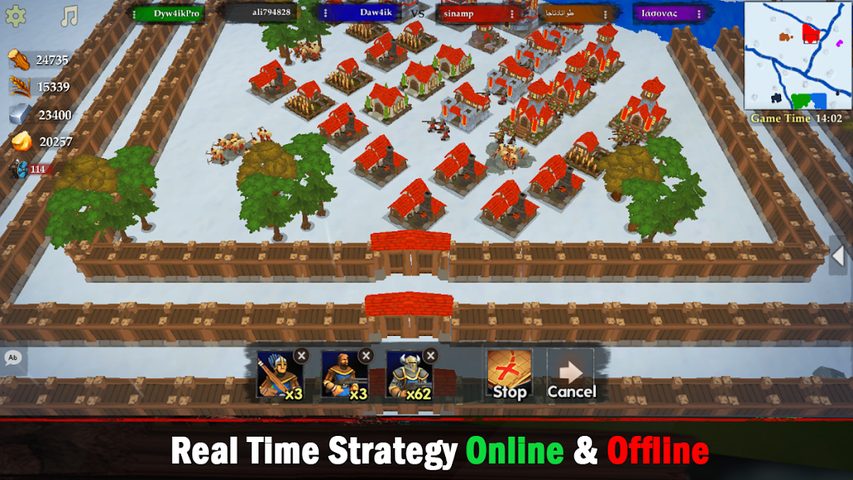 Screenshot 4: War of Kings : Strategy war game
