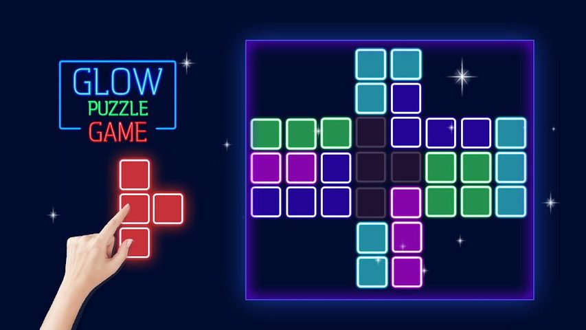 Screenshot 12: Glow Puzzle Block - Classic Pu