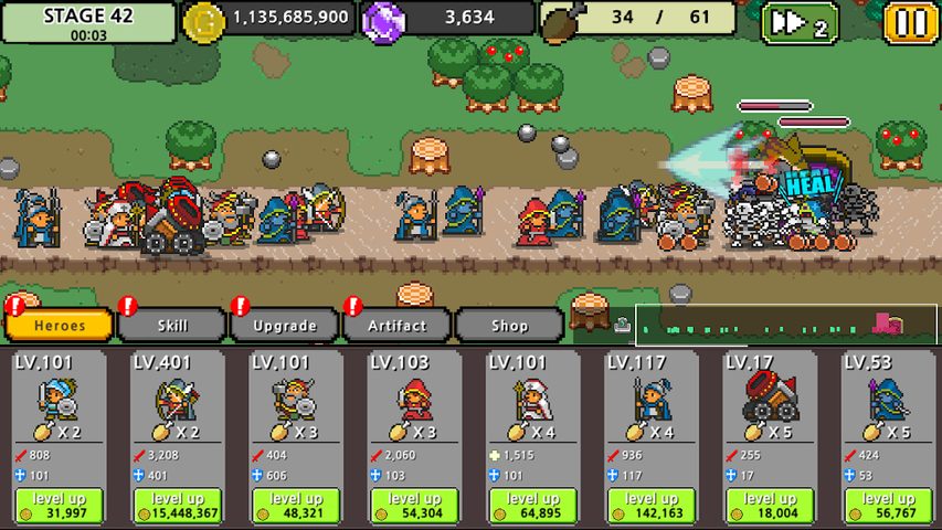 Screenshot 9: Dot Heroes