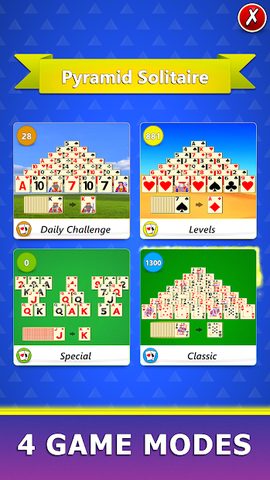 Screenshot 2: Pyramid Solitaire Mobile