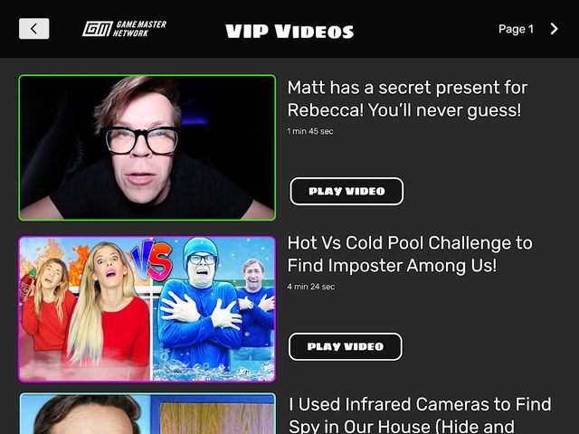 Screenshot 11: The Game Master Network