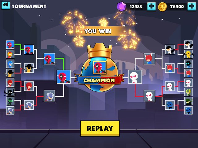 Screenshot 15: Stickman Combat - Superhero Fighter
