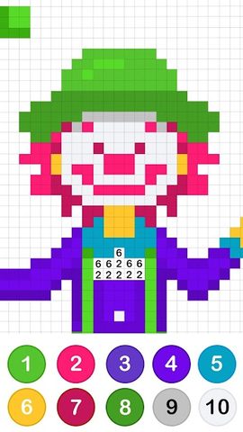 Screenshot 5: Color by Number ®: No.Draw
