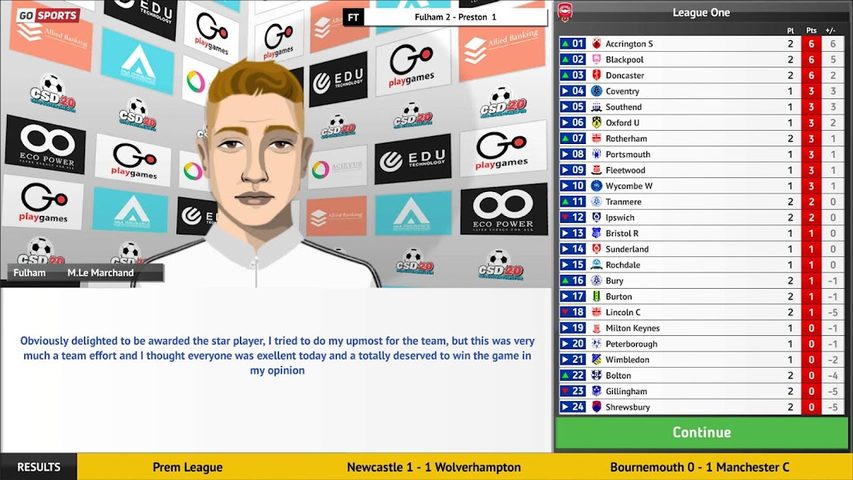 Screenshot 24: Club Soccer Director 2021 - Soccer Club Manager